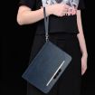 Samsung Galaxy Tab S6 Lite 10.4 Wristband Leather Case - Dark Blue - 8