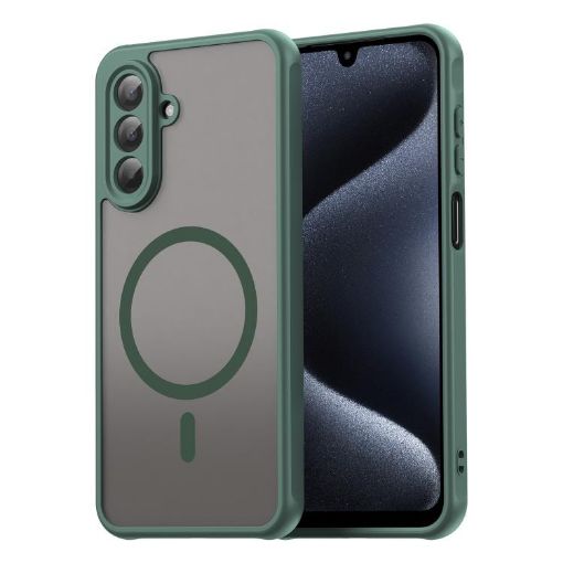 Samsung Galaxy A17 5G Green TPU Hybrid PC Magsafe Phone Case - 1
