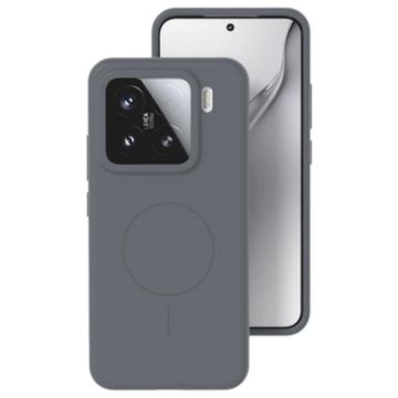 Xiaomi 15 MagSafe Phone Case - Liquid Silicone, Charcoal Gray - 1