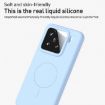 Xiaomi 15 Ultra Mint Green Liquid Silicone MagSafe Phone Case - 3