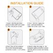 Xiaomi Poco M6/Redmi 13R 10pcs 0.26mm 9H Tempered Glass Film - 6