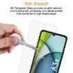 Redmi A3x 10pcs 0.26mm 9H 2.5D Aluminum Tempered Glass Film - 4