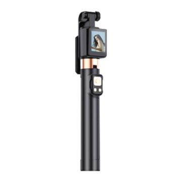 FUNSNAP CL07 Smart Screen-casting Selfie Stick & Tripod - Black, Anti-shake - 1
