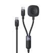 Yesido CA136C 60W USB-C to Type-C & iWatch Charging Cable 1.2m Black - 1