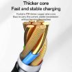 Yesido CA136C 60W USB-C to Type-C & iWatch Charging Cable 1.2m Black - 7