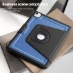 iPad Air 13 2025/2024 Honeycomb Magnetic Leather Case - Blue - 8