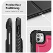 iPad Pro 13 2024 Honeycomb Magnetic Leather Case - Wine Red - 9
