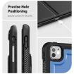 iPad Pro 13 2024 Blue Leather Smart Case with Magnetic Rotation Holder - 9