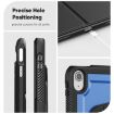 iPad 2025/2022 Honeycomb Magnetic Rotation Leather Case - Blue - 9