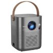 hoco DT4 720P 190ANSI Autofocus Projector Android UK Plug Metal Grey - 1