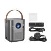 hoco DT4 720P 190ANSI Autofocus Projector Android UK Plug Metal Grey - 7
