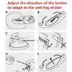 SOMAN Anti-fog Visor Shield Helmet Lens Film, Style 304 for Z8 - 6