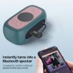 USB Car FM Transmitter Wireless Bluetooth Receiver - Black - 6