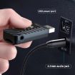 USB Car FM Transmitter Wireless Bluetooth Receiver - Black - 9