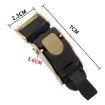SOMAN QB11 Motorcycle Helmet Quick Release Buckle Black Gold 70 Char - 2