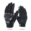 SOMAN CG666 Motorcycle Riding Gloves, Anti-slip Full Finger, Size L, Black - 1