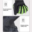 SOMAN CG666 XL Green Motorcycle Riding Anti-slip Full Finger Gloves - 6