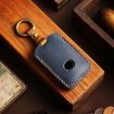Mazda Axela Hallmo B023 Crazy Horse Cowhide Key Cover Blue - 2