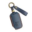 Kia Carnival Hallmo B087 Blue Crazy Horse Cowhide Key Cover - 1