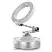 X30 White Folding Rotating Car Magnetic Holder - Secure Phone Mount - 1