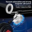 X30 White Folding Rotating Car Magnetic Holder - Secure Phone Mount - 3