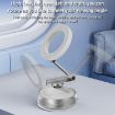 X30 White Folding Rotating Car Magnetic Holder - Secure Phone Mount - 4