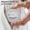 X30 White Folding Rotating Car Magnetic Holder - Secure Phone Mount - 9