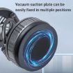 G511 Silver 360 Rotating Magnetic Car Phone Holder - 7