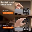 G512 Silver Magnetic Car Phone Holder - Multifunctional Vacuum Design - 8