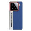 Xiaomi 15 Camera Design Diamond Texture Leather Phone Case - Blue - 1