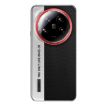 Xiaomi 14 Ultra Camera Design Leather PC Phone Case - Black - 1