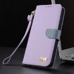 Redmi 13C 4G Global Purple Leather Phone Case with Hand Strap - 8