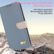 Redmi Note 12 5G/Poco X5 Light Blue Leather Case with Hand Strap - 4