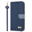 Redmi Note 14 Pro 4G Global Leather Case with Hand Strap - Dark Blue - 2