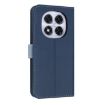 Redmi Note 14 Pro 4G Global Leather Case with Hand Strap - Dark Blue - 3