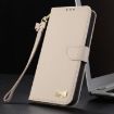 Redmi Note 14 Pro 5G/14 Pro+ Apricot Leather Case with Hand Strap - 8
