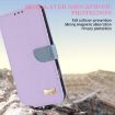 Redmi Turbo 4 Pro/Poco X7 Pro Purple Leather Case with Hand Strap - 4