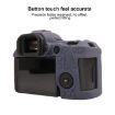 Canon EOS R5 Mark II/R5II Blue Glossy Silicone Protective Case - 4