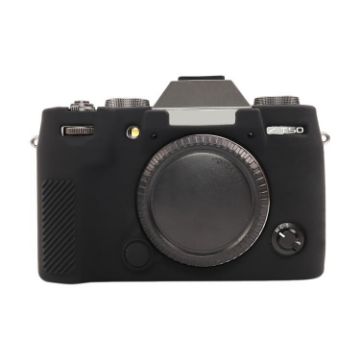 FUJIFILM X-T50 Black Glossy Soft Silicone Protective Case - 1