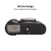 FUJIFILM X-T50 Black Glossy Soft Silicone Protective Case - 6