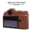 FUJIFILM X-T50 Coffee Silicone Protective Case - Glossy Soft Cover - 4
