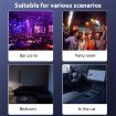 Double Magic Ball Laser Light LED Water Ripple RGB Stage Lamp USB-IN - 8