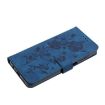 Samsung Galaxy A05 Dark Blue Rose Embossed Leather Phone Case - 6