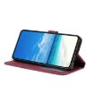 Samsung Galaxy A32 Red Rose Flower Embossed Leather Phone Case - 9