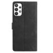 Samsung Galaxy A53 Black Leather Case with Rose Flower Embossing - 3