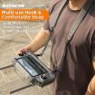 DJI RC Plus 2/1 Controller Hanger Bracket with Grey PU Leather Strap - 2