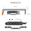 DJI RC Plus 2/1 Controller Hanger Bracket with Grey PU Leather Strap - 9