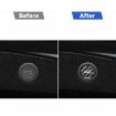 Tesla Model 3/Y 2023+ Carbon Fiber Trunk Button Sticker (Black) - 5