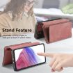 Xiaomi 14T Pro Case - MagSafe RFID Zipper Wallet Leather (Pink) - 5