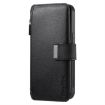 Xiaomi 14T Case: MagSafe RFID Anti-theft Zipper Wallet Leather (Black) - 2